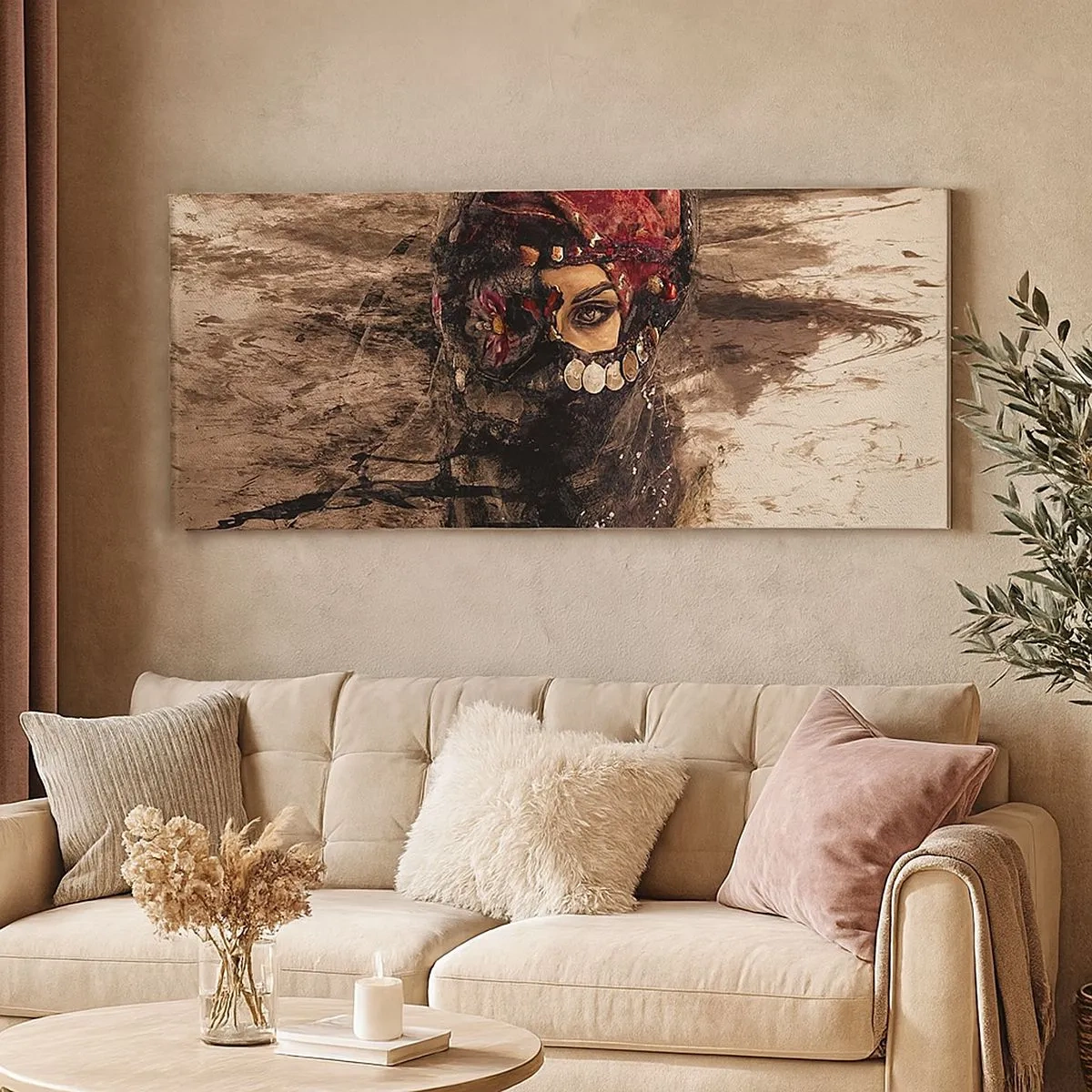 Bild auf Leinwand - Leinwandbild - Gelinde gesagt besorgniserregend - 100x40 cm