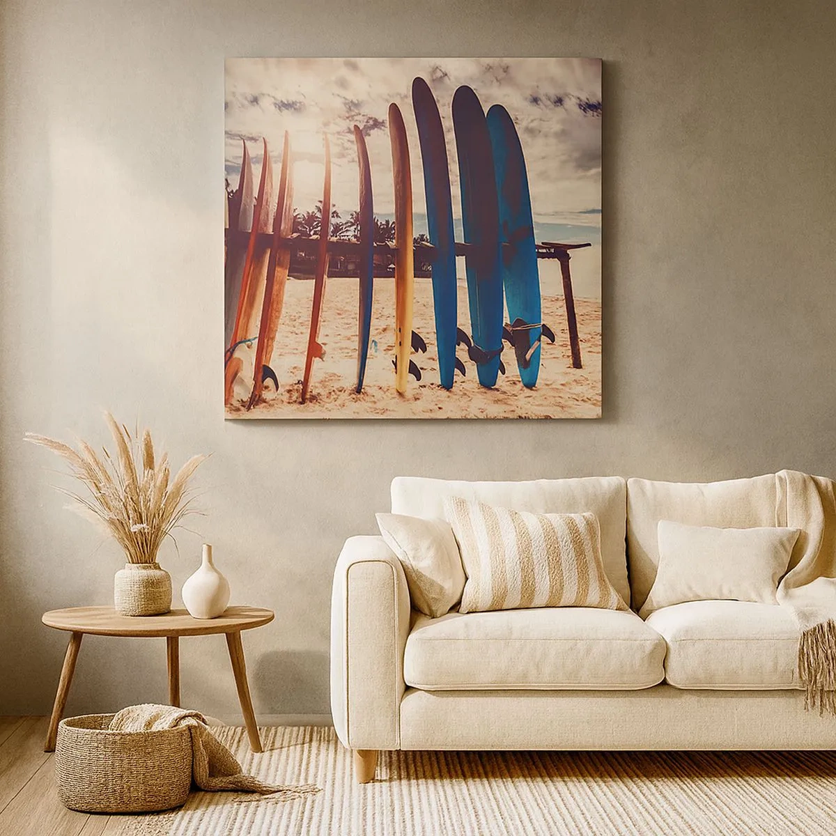 Bild auf Leinwand - Leinwandbild - Gute Nacht bis morgen - 30x30 cm