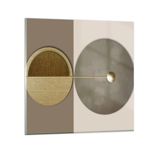 Glasbild - Bild auf glas - Perfekte Balance - 60x60 cm