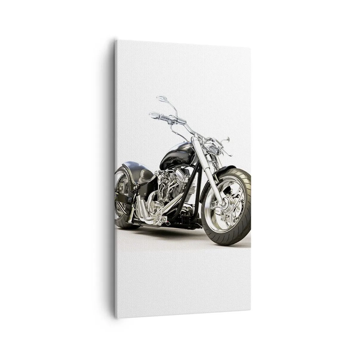 Bild auf Leinwand - Leinwandbild - Stärke mit Charakter - 55x100 cm