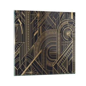 Glasbild - Bild auf glas - Konzepte, Ideen, Pläne - 70x70 cm