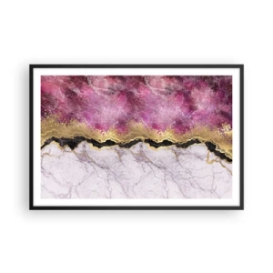 Poster in einem schwarzem Rahmen - An der Grenze - 91x61 cm