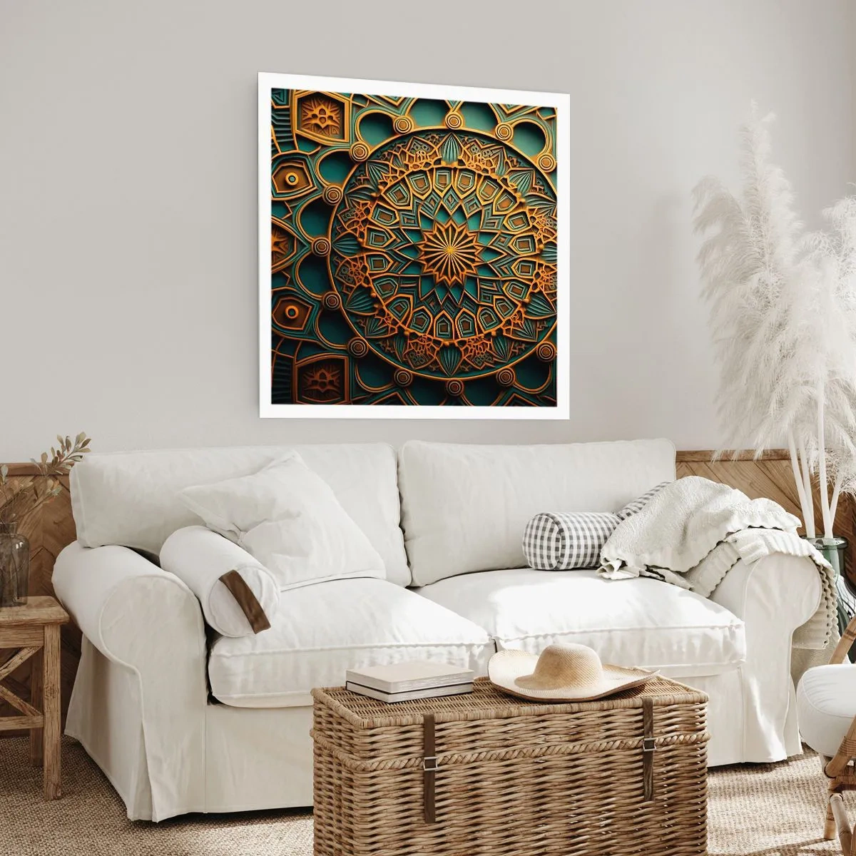 Poster - In arabischer Atmosphäre - 30x30 cm