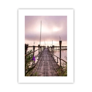 Poster - Frieden und Ruhe Asiens - 30x40 cm