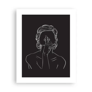 Poster - Schönheit erblüht in der Stille - 40x50 cm
