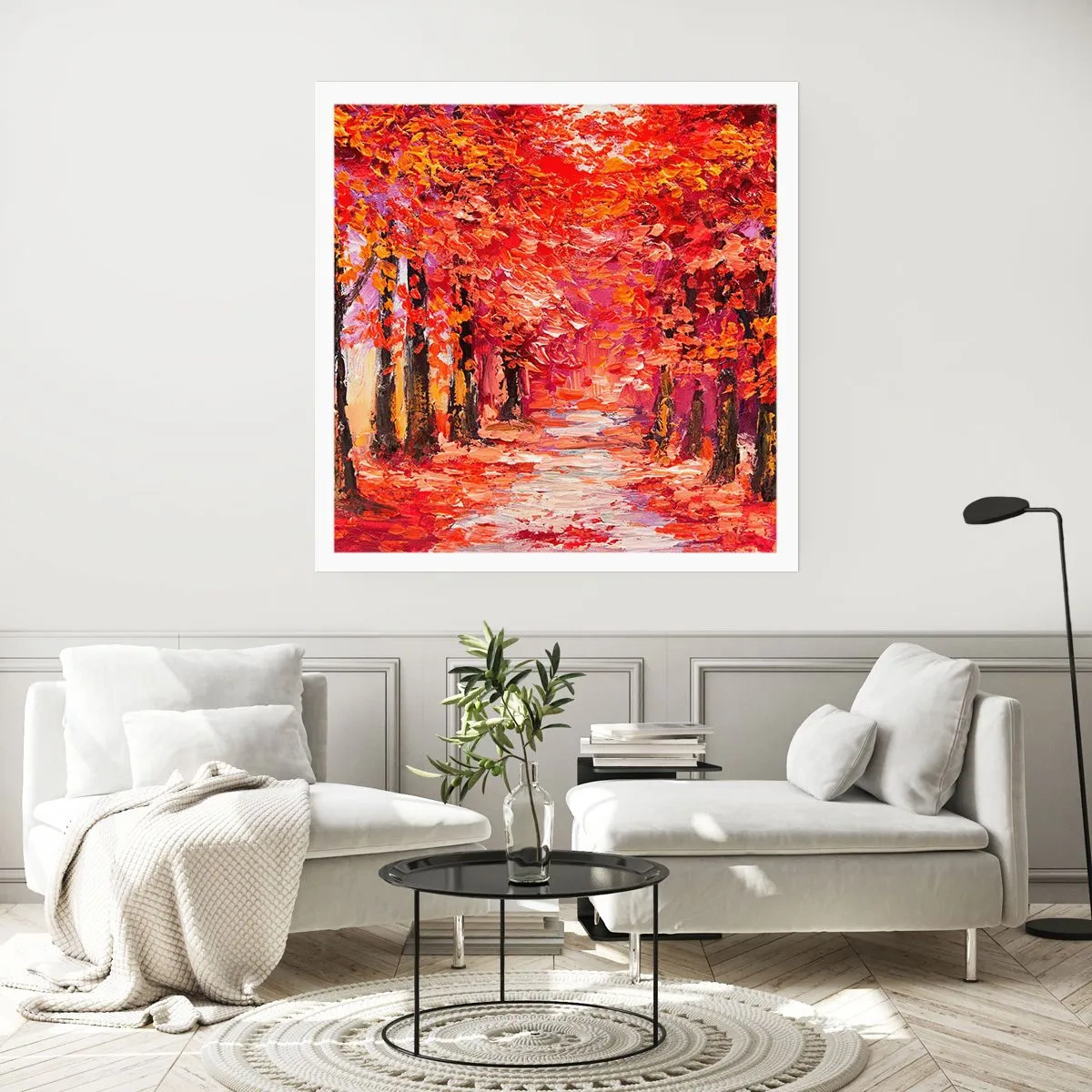 Poster - Herbstlicher Eindruck - 60x60 cm