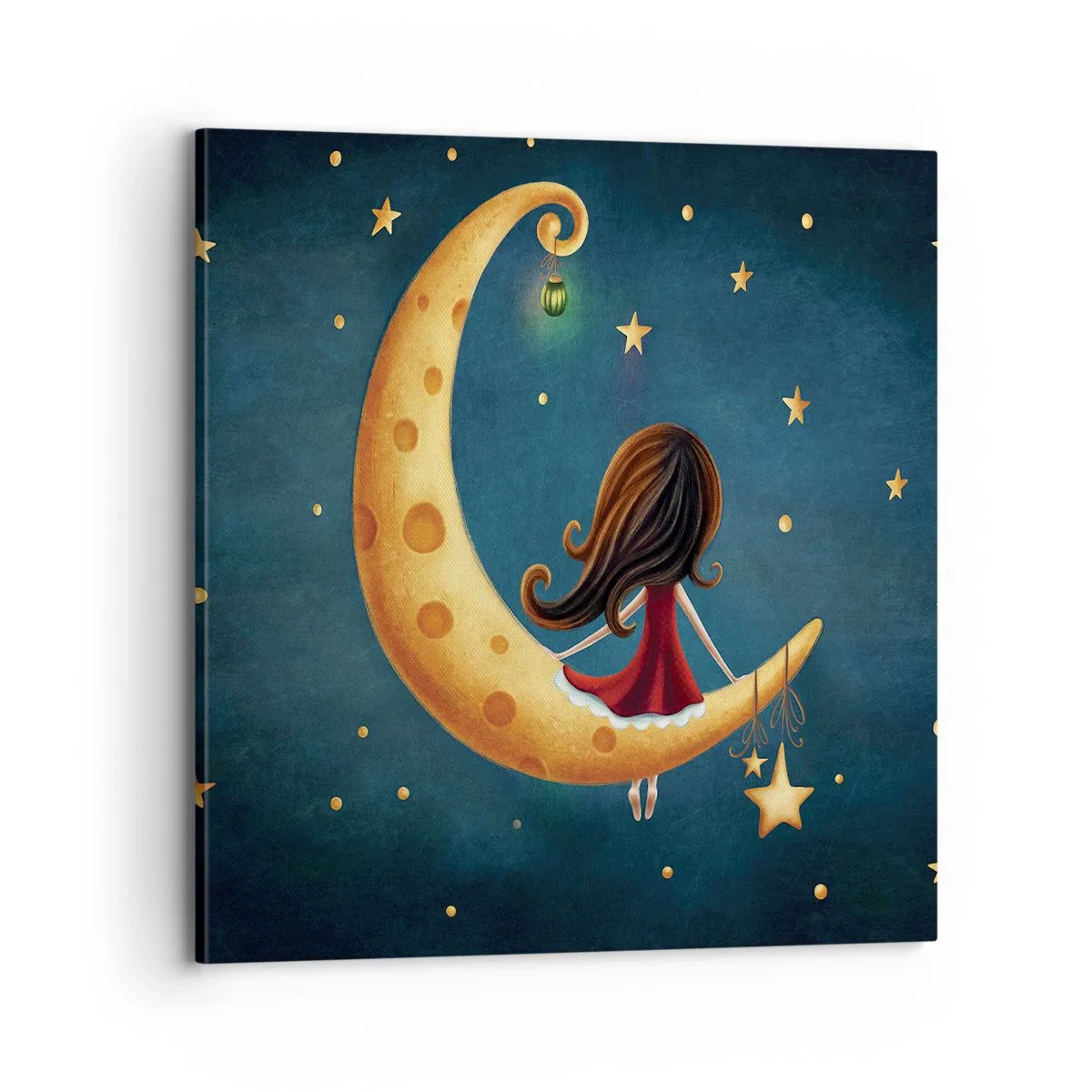 Bild auf Leinwand - Leinwandbild - Einmal… - 70x70 cm