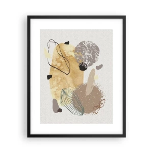 Poster in einem schwarzem Rahmen - Angewandte Plumkologie - 40x50 cm