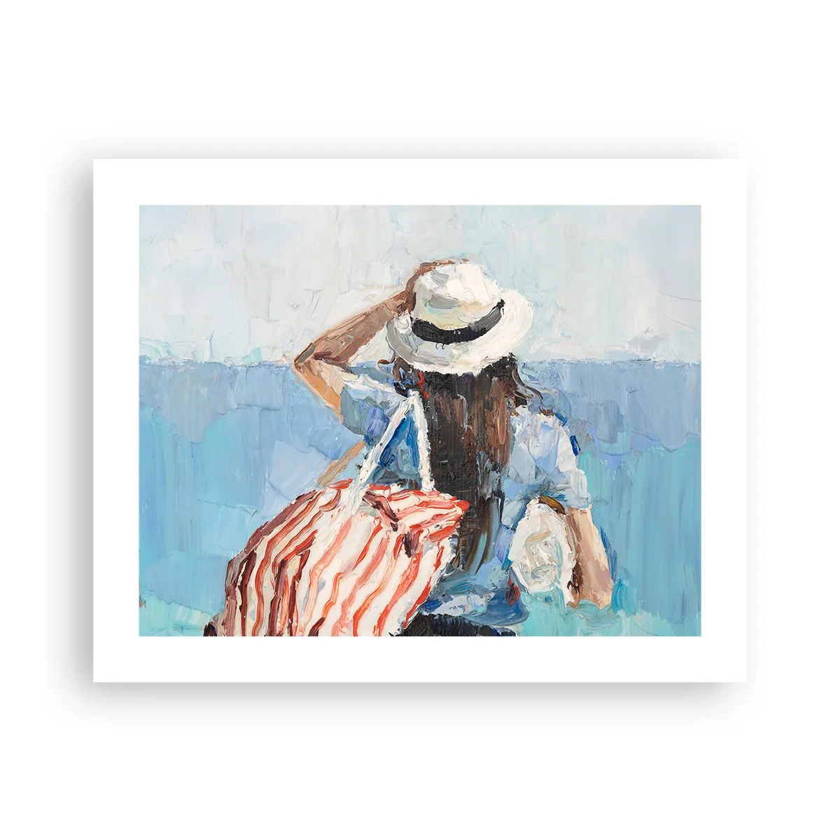 Poster - Willkommen in den Sommerferien - 50x40 cm