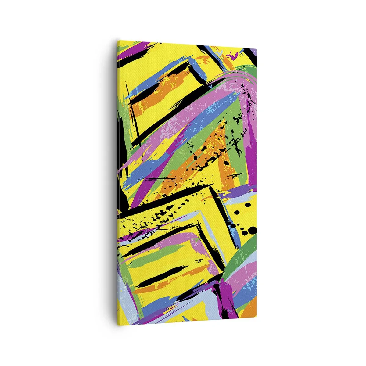 Bild auf Leinwand - Leinwandbild - Bis sie vor Freude schreit - 55x100 cm