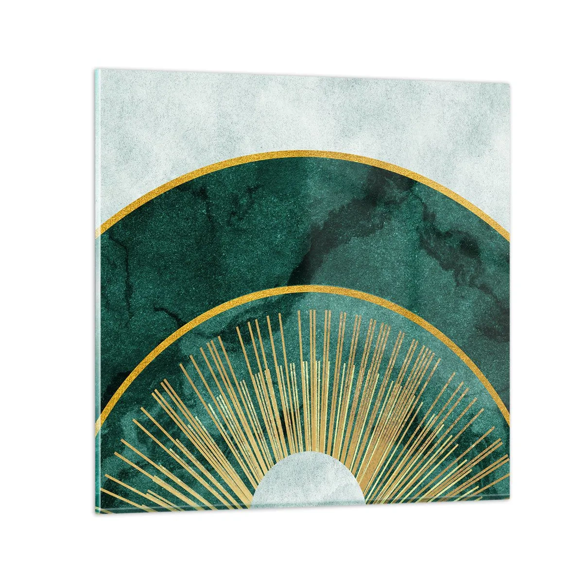 Glasbild - Bild auf glas - Anderes Sonnensystem - 70x70 cm