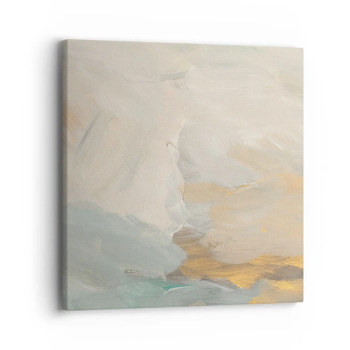 Bild auf Leinwand - Leinwandbild - Abstraktion – das Land der Sanftheit - 40x40 cm