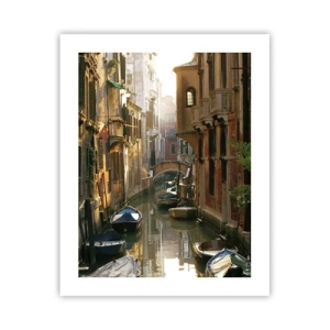 Poster - In einer venezianischen Gasse - 40x50 cm