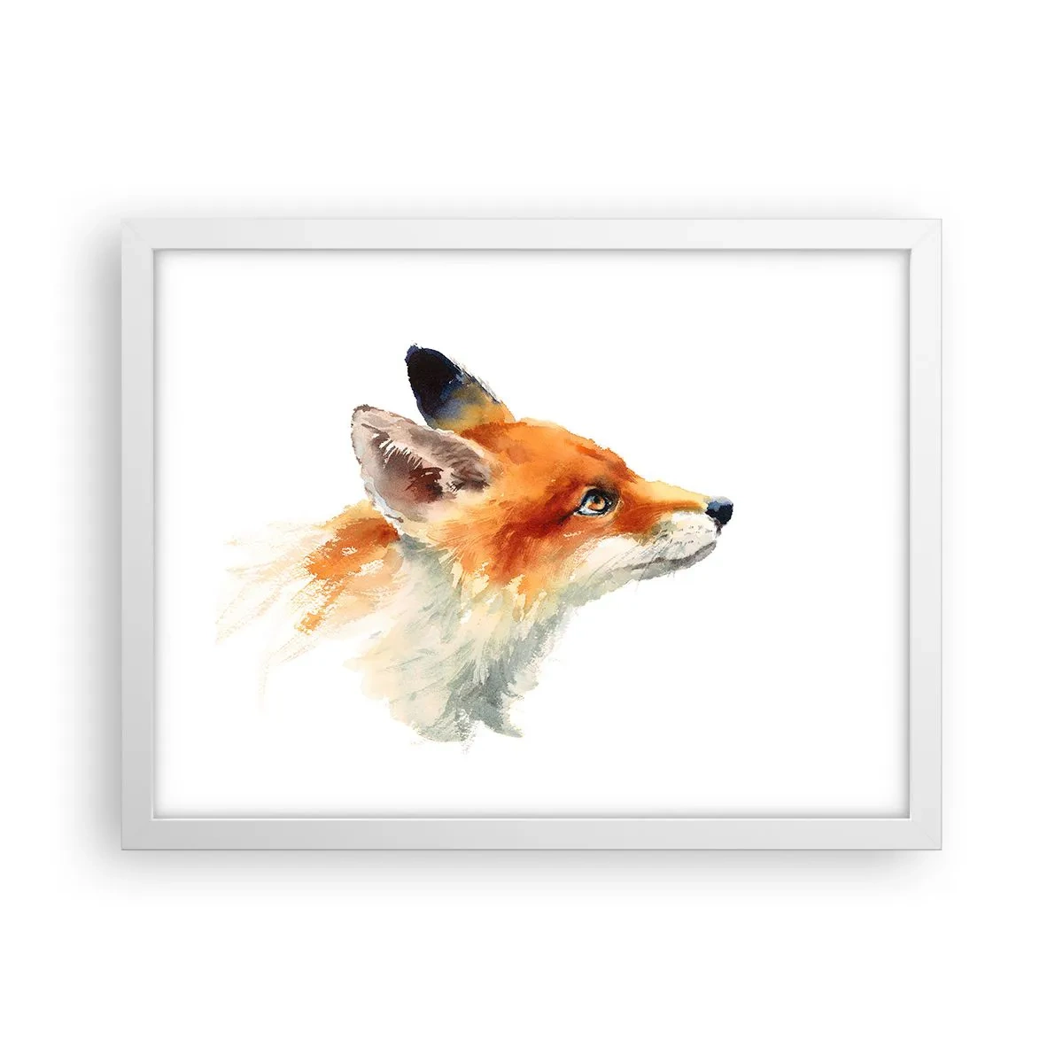 Poster in einem weißen Rahmen - Man kann nie vorsichtig genug sein - 40x30 cm