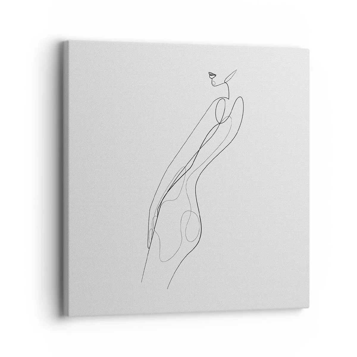 Bild auf Leinwand - Leinwandbild - Bloß ein Versprechen - 30x30 cm