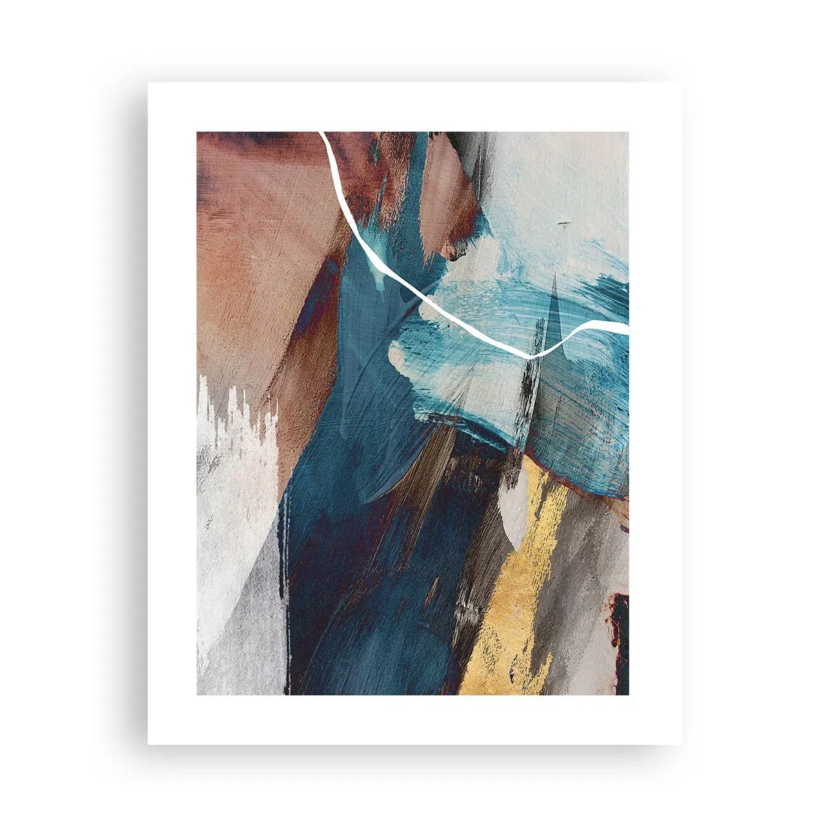 Poster - Großzügig und mit Energie - 40x50 cm