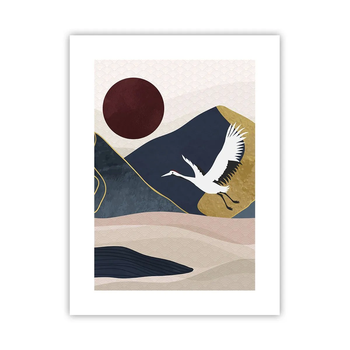 Poster - Es ist wieder ein Tag VERFLOGEN - 30x40 cm