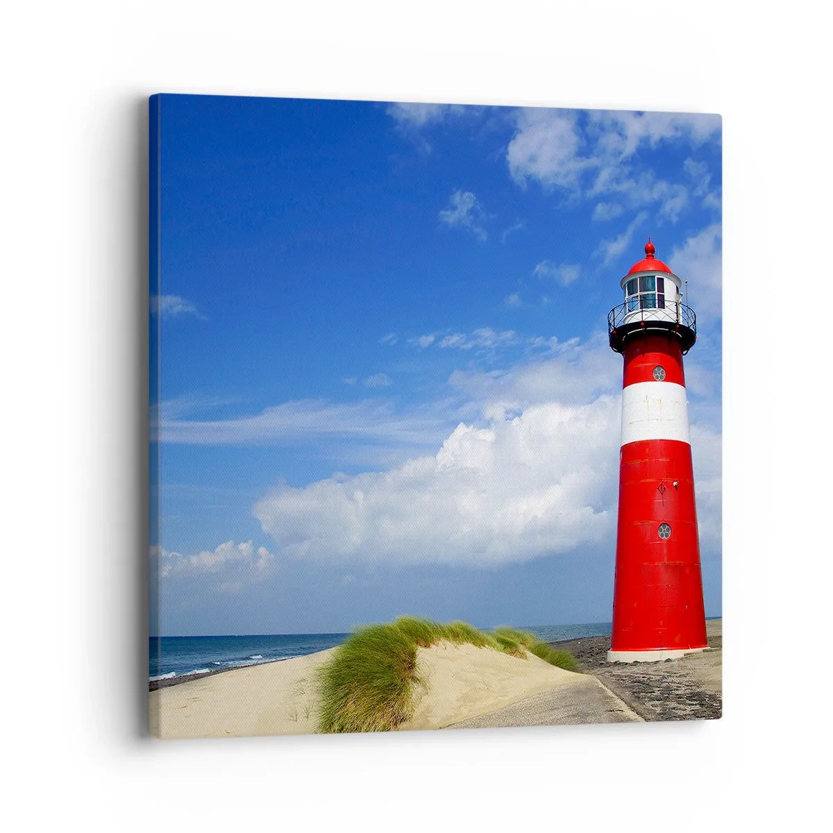 Bild auf Leinwand - Leinwandbild - Traum Einsamkeit - 40x40 cm