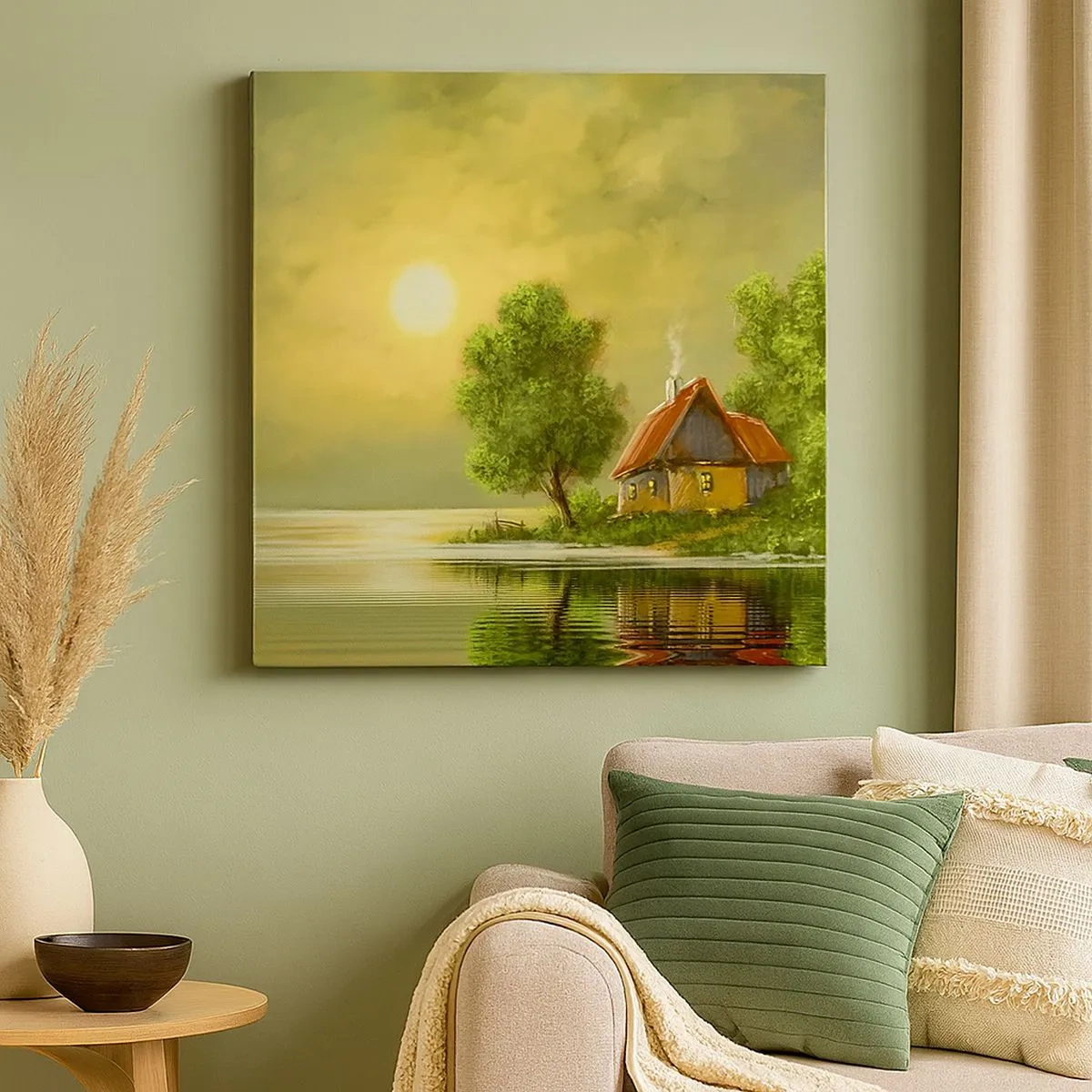 Bild auf Leinwand - Leinwandbild - Schön, wie ein Bild - 30x30 cm