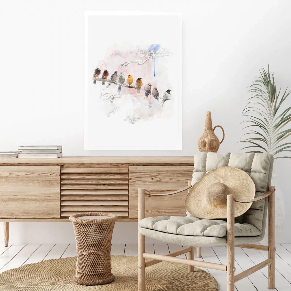 Poster - Geflügeltes Treffen - 30x40 cm
