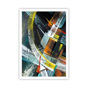 Poster - Energie der Bewegung - 70x100 cm