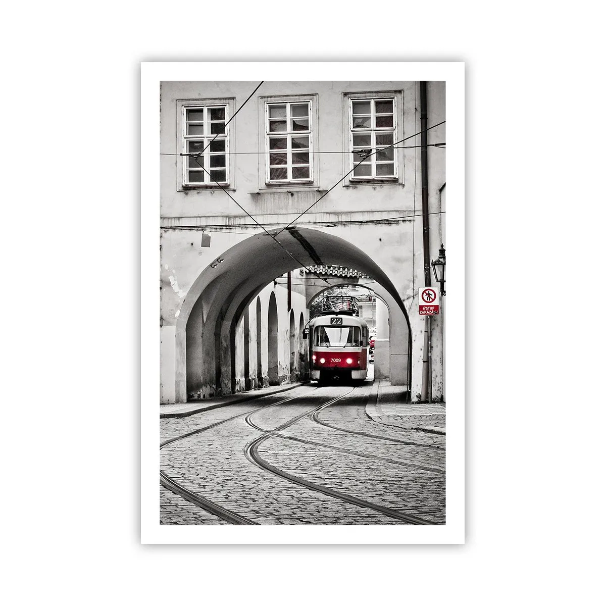 Poster - Durch das Stadtlabyrinth - 61x91 cm