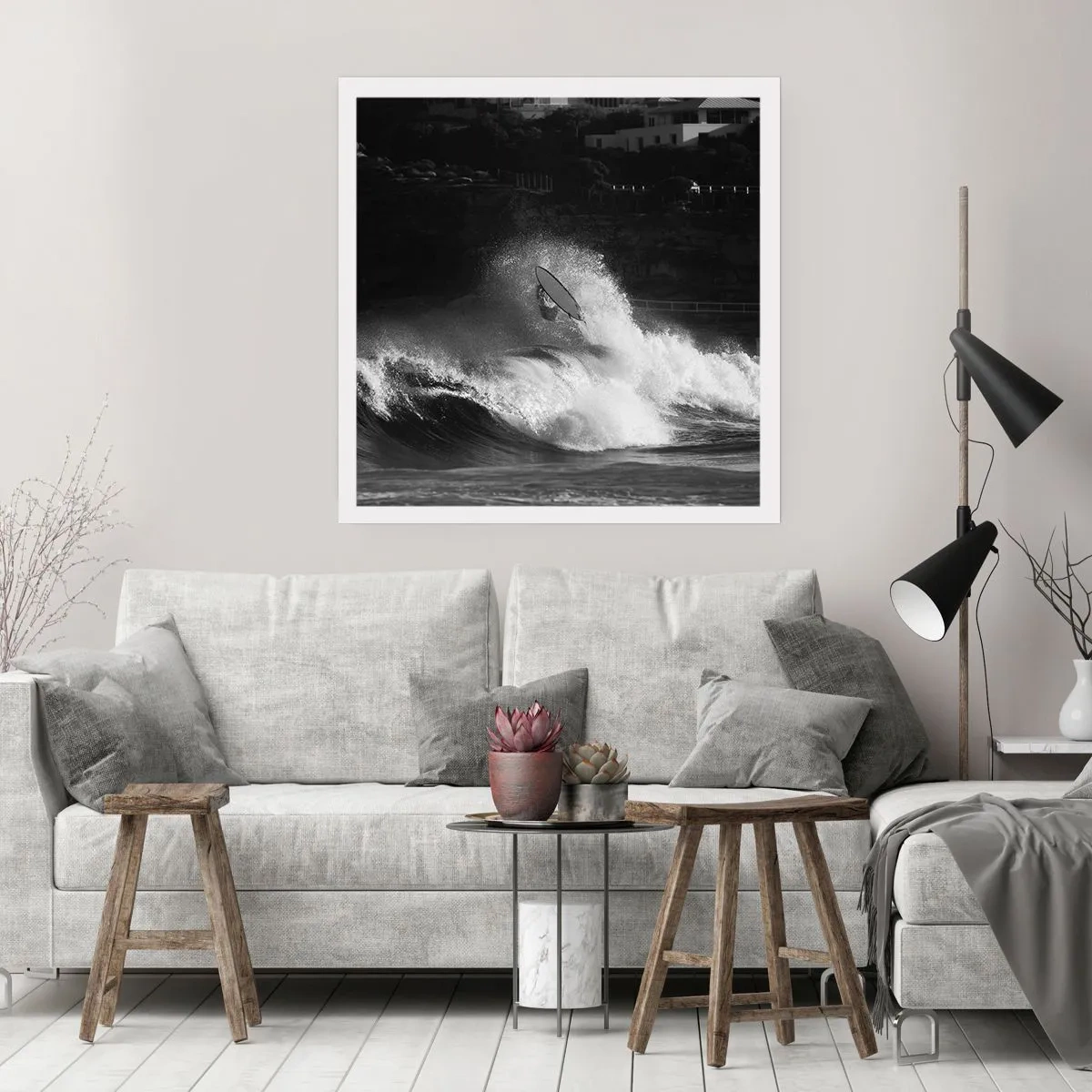Poster - Herausforderung angenommen! - 50x50 cm