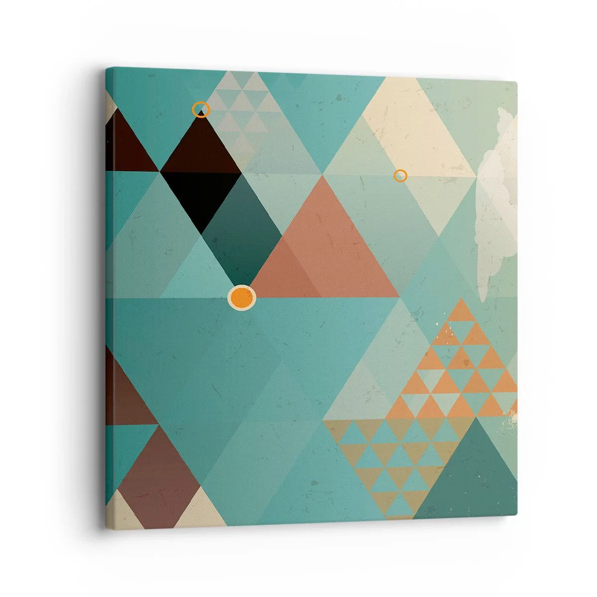 Bild auf Leinwand - Leinwandbild - Einheit der Vielheit, Vielheit der Einheit - 30x30 cm