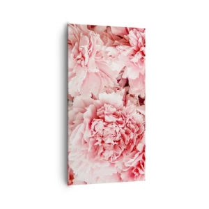 Bild auf Leinwand - Leinwandbild - Rosa Traum - 65x120 cm