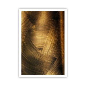 Poster - In einem goldenen Labyrinth - 70x100 cm