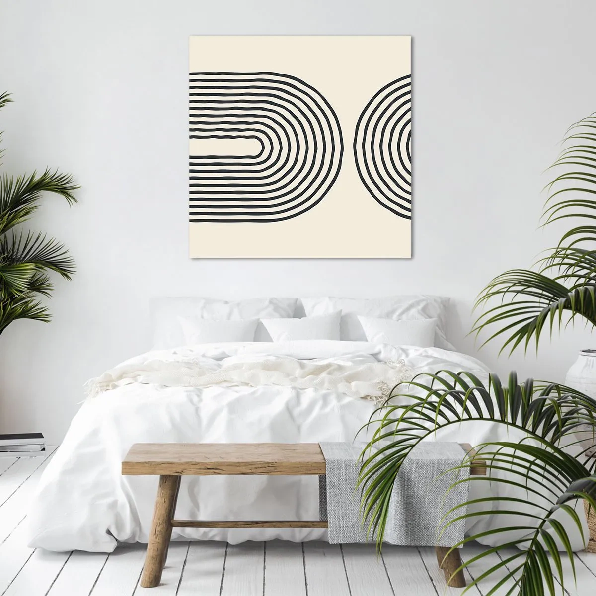 Bild auf Leinwand - Leinwandbild - In einem Moment ... - 30x30 cm