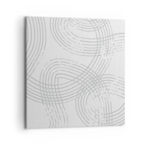 Bild auf Leinwand - Leinwandbild - Es gibt keinen einfachen Weg - 60x60 cm