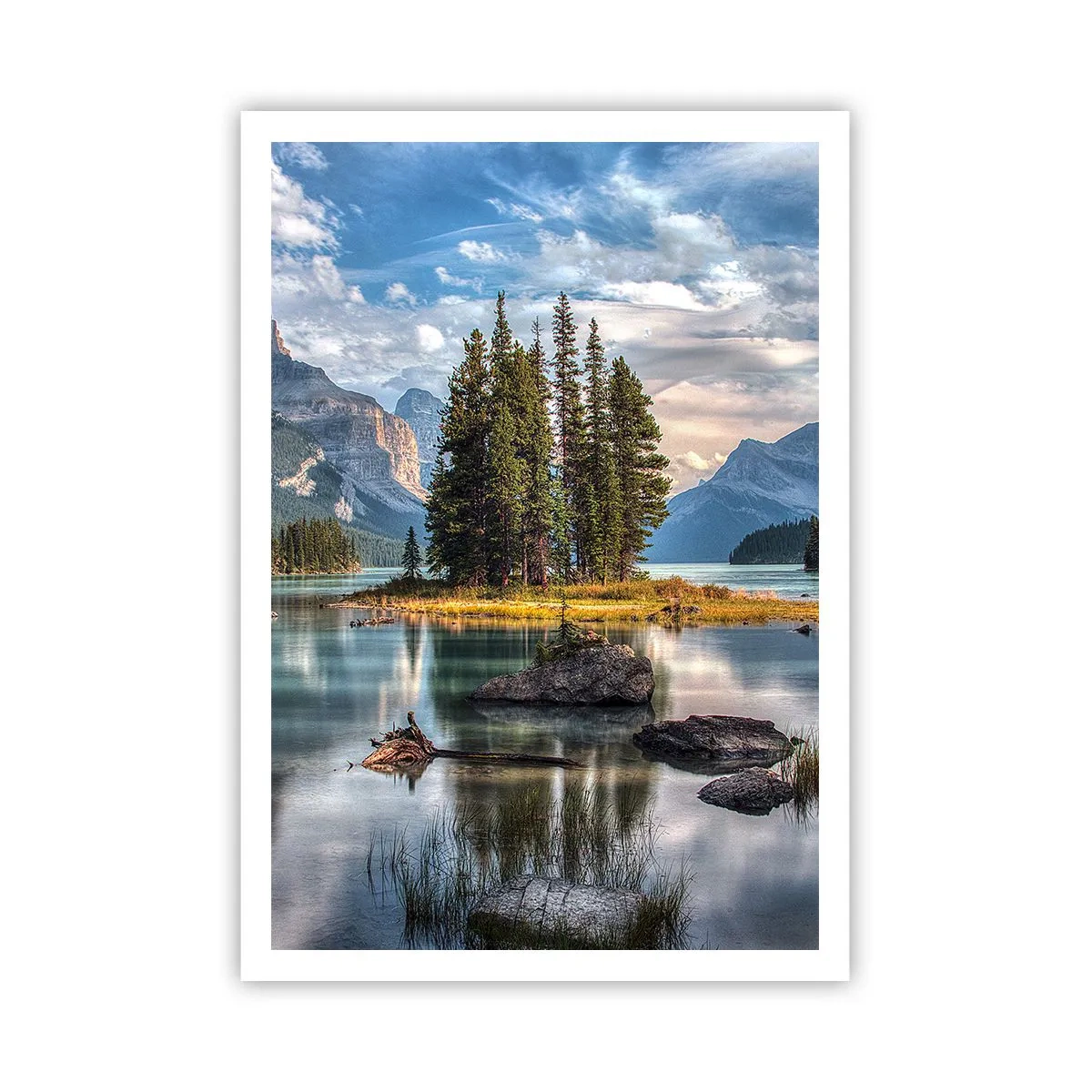 Poster - An dem tollen und sauberen Wasser ... - 70x100 cm