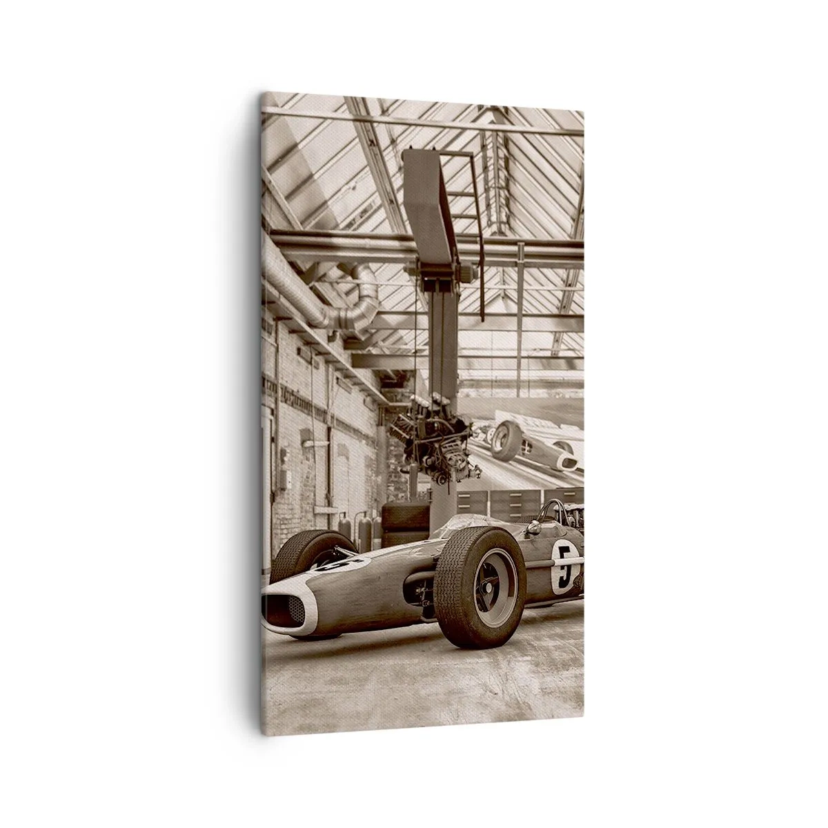 Bild auf Leinwand - Leinwandbild - Die Siegerruhe - 45x80 cm