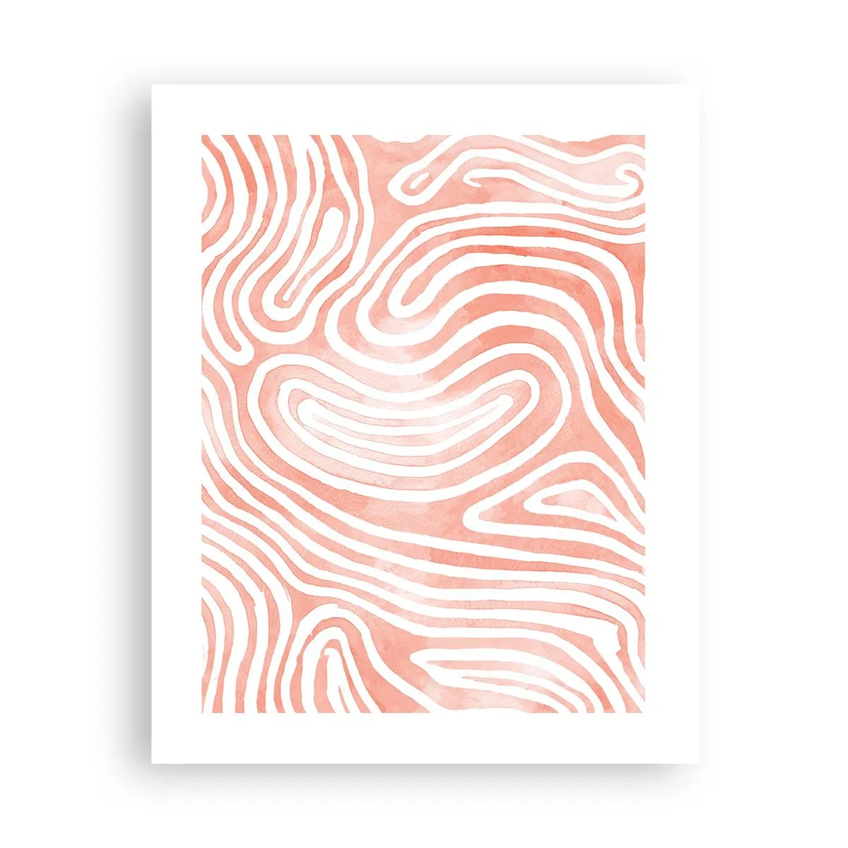 Poster - Im Korallenlabyrinth - 40x50 cm