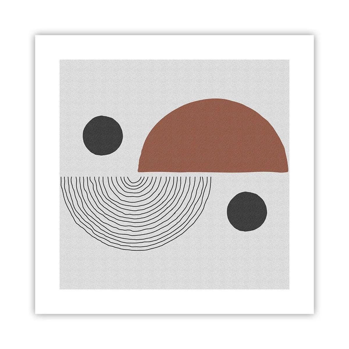 Poster - Perfektion des Rades - 40x40 cm