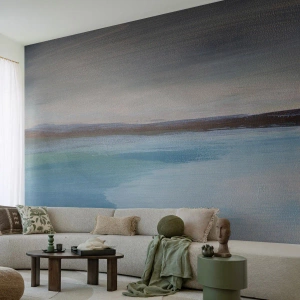 Fototapete Premium Sand - Horizontale Landschaft - Meer, Stück, Strand - 500x350 cm