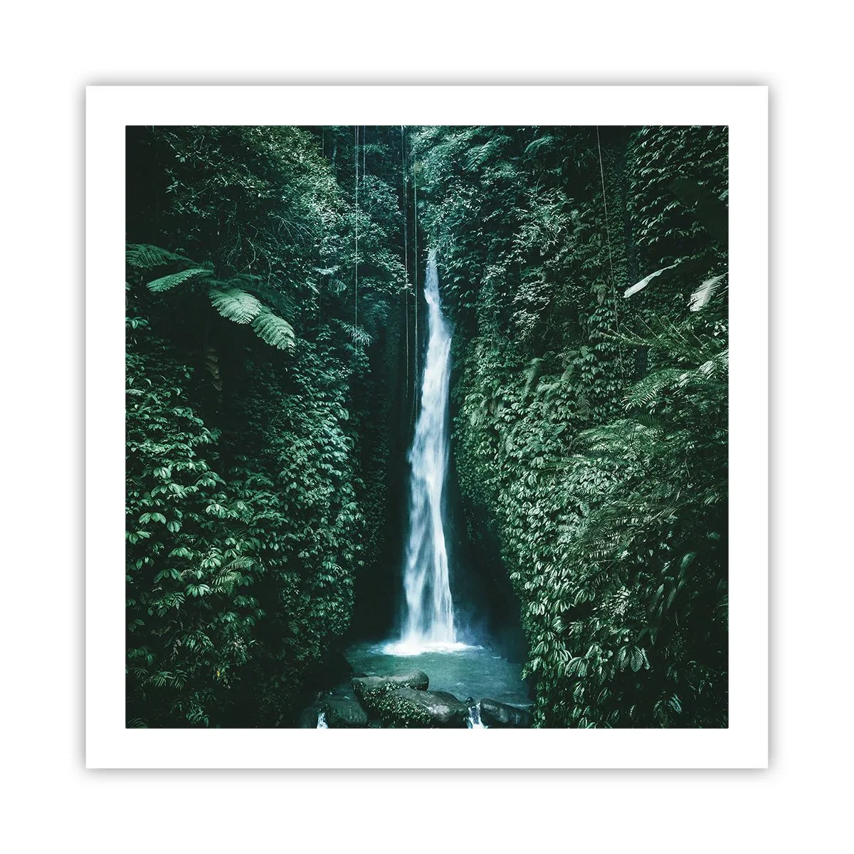 Poster - Tropisches Spa - 60x60 cm