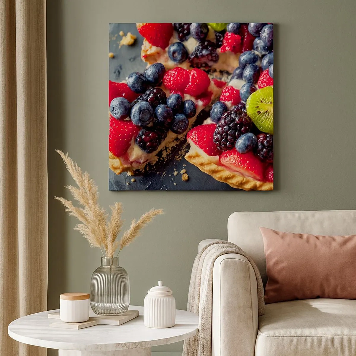 Bild auf Leinwand - Leinwandbild - Dolce Vita! - 30x30 cm