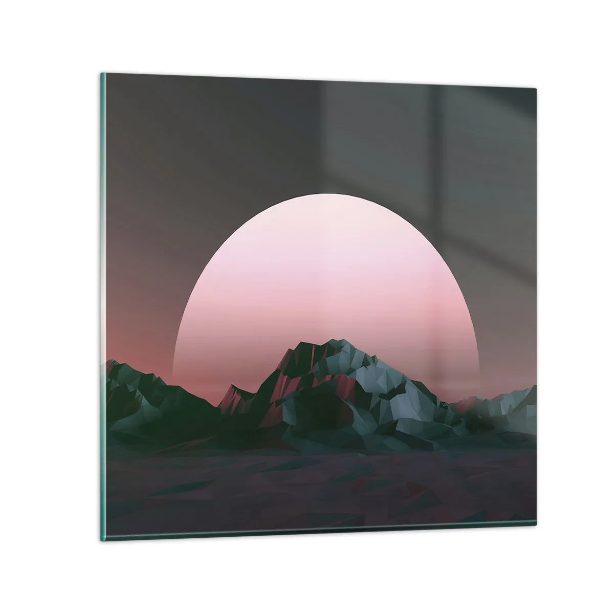 Glasbild - Bild auf glas - In einer Nachbargalaxie - 50x50 cm