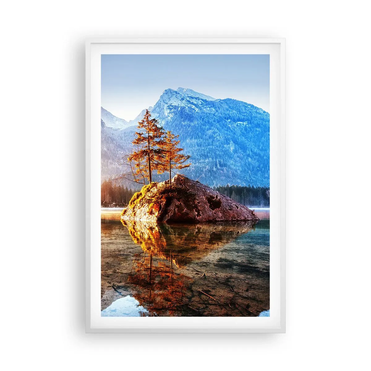 Poster in einem weißen Rahmen - Natur in neuem Licht - 61x91 cm