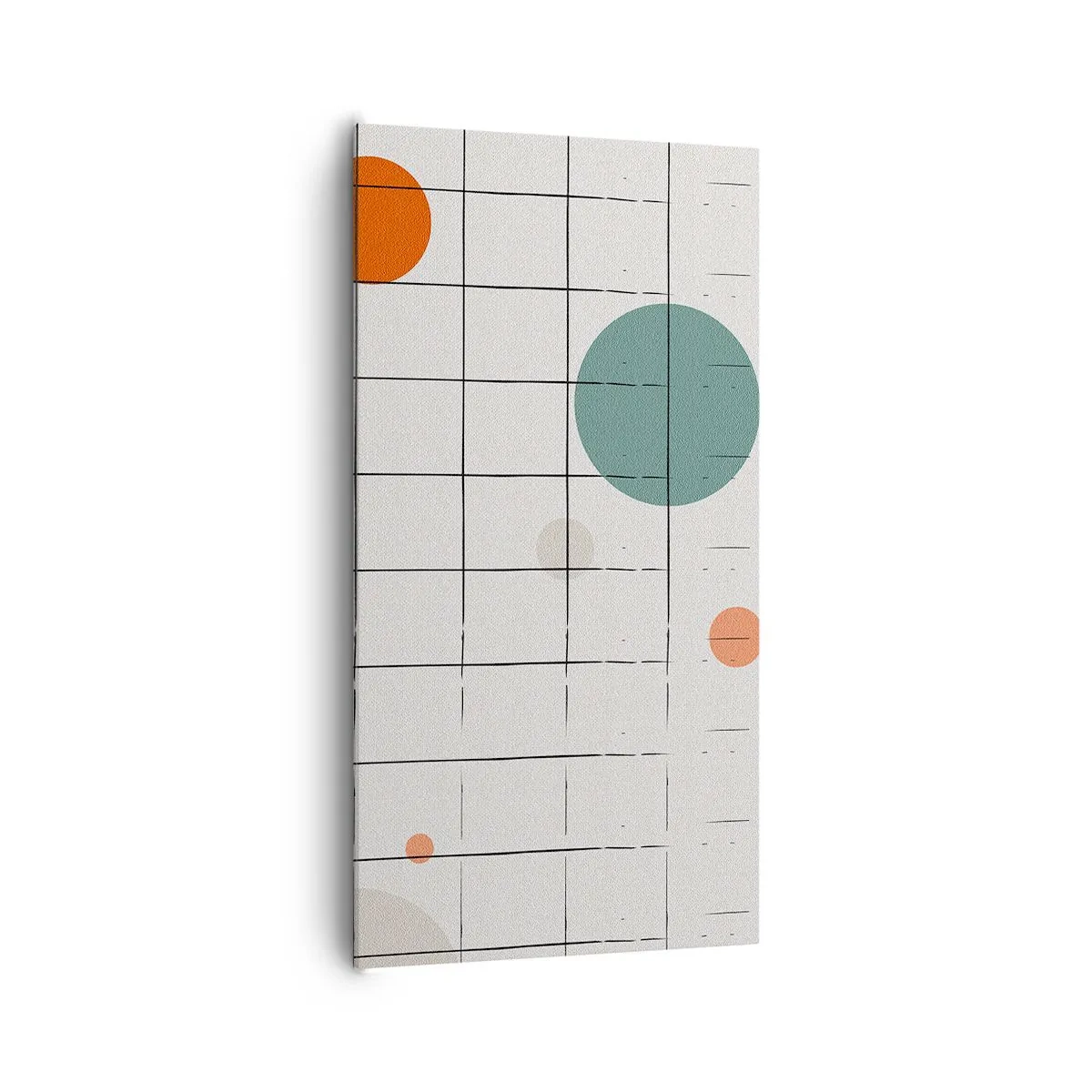 Bild auf Leinwand - Leinwandbild - Gefangen. Wir oder sie? - 65x120 cm