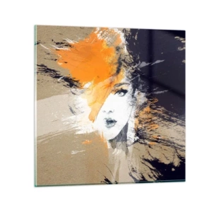 Glasbild - Bild auf glas - Und es ist Licht - 30x30 cm