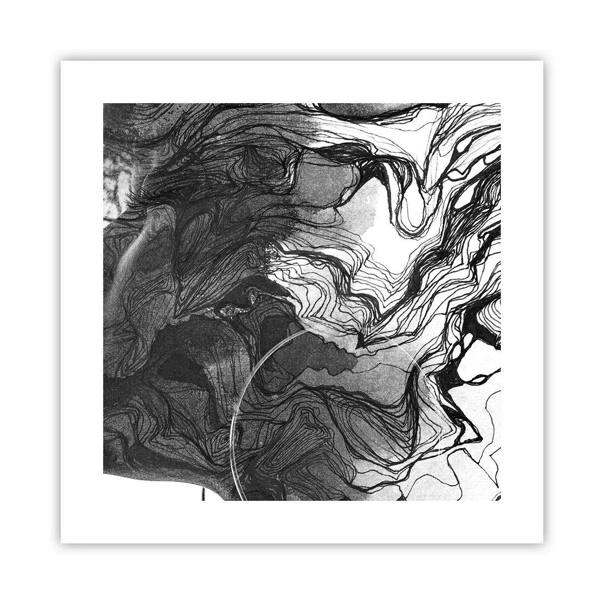 Poster - Verstrickt in Träume - 40x40 cm