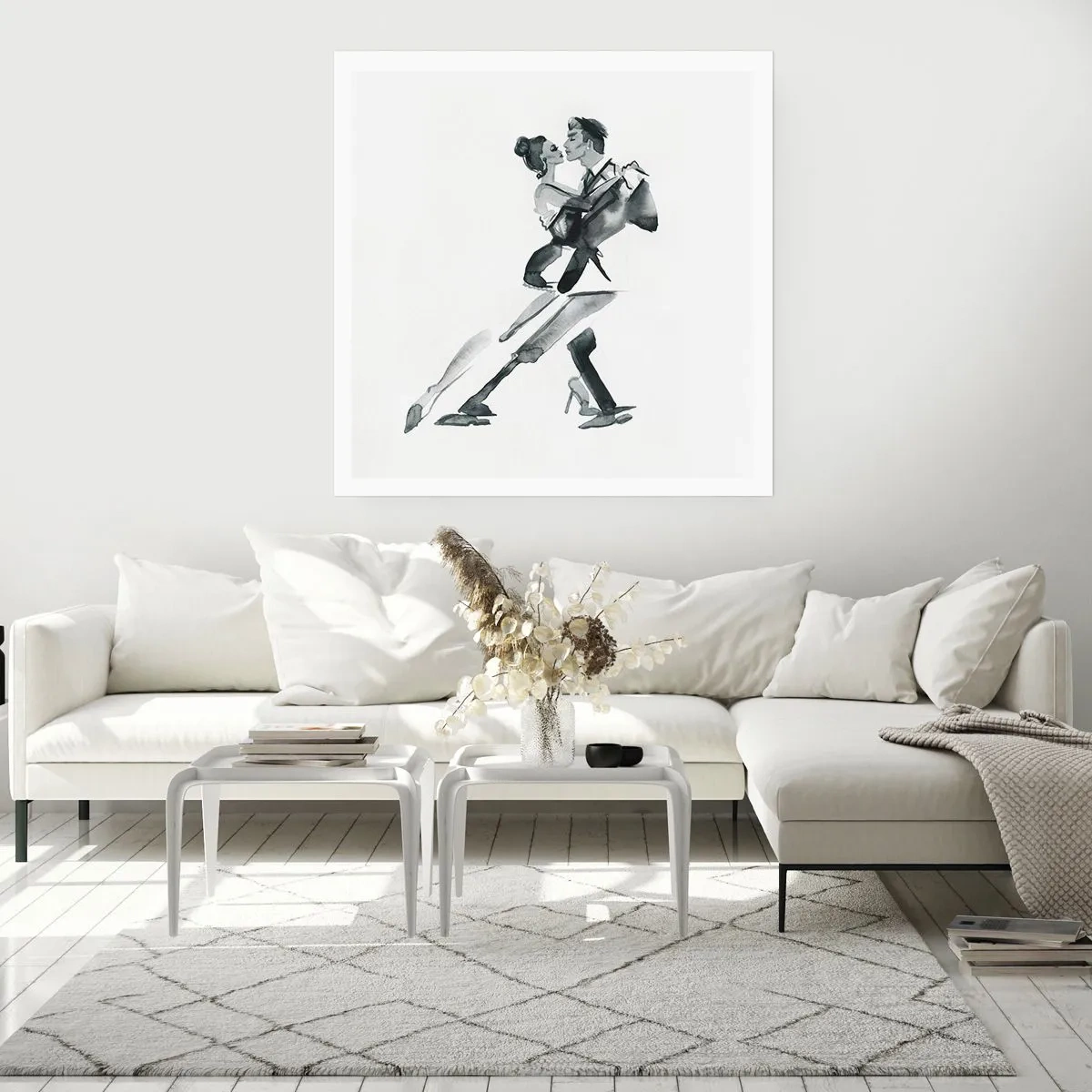 Poster - In einem Schlag - 30x30 cm