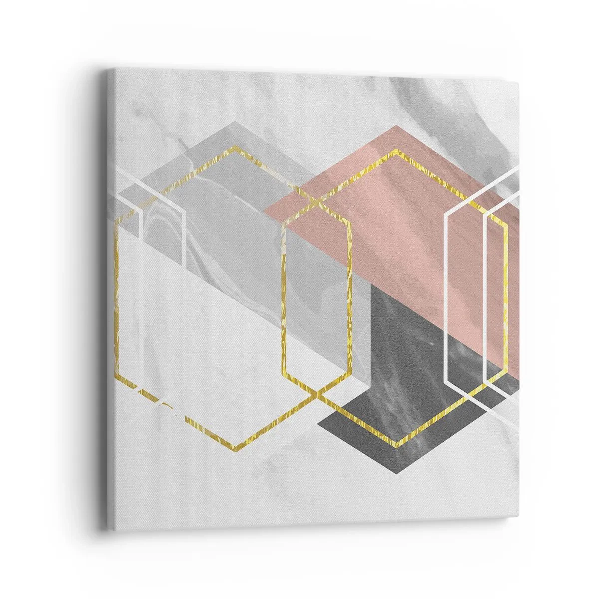 Bild auf Leinwand - Leinwandbild - Kettenkomposition - 40x40 cm