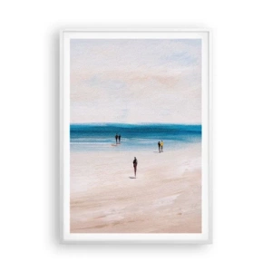 Poster in einem weißen Rahmen - Natürliches Bedürfnis - 70x100 cm