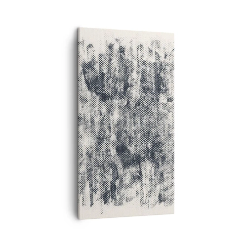 Bild auf Leinwand - Leinwandbild - Nebelige Komposition - 45x80 cm