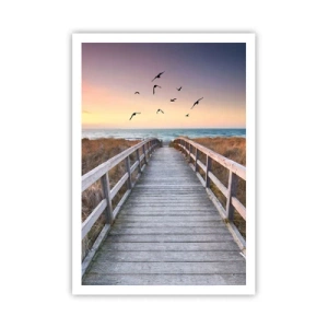 Poster - Der Raum für Auffliegen - 70x100 cm