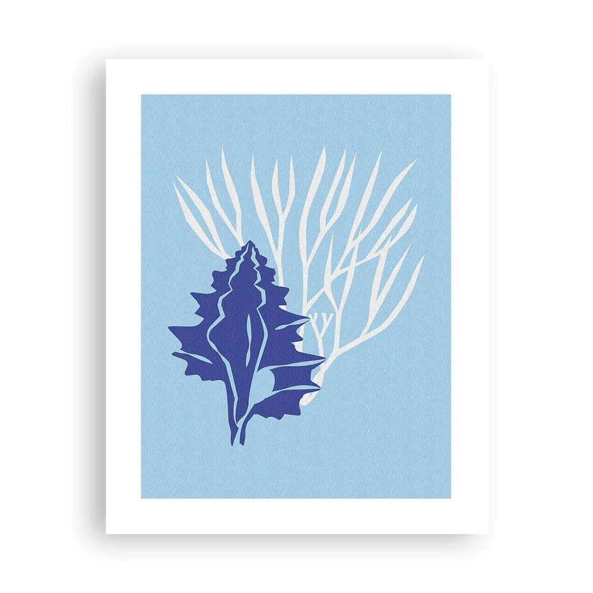 Poster - Blattformen - 40x50 cm